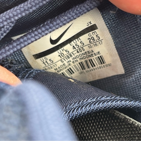 Nike Men’s Roshe Run Midnight Navy 511881-405 Knit Running Shoes - Size 11.5 - Picture 7 of 11